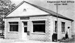 Edgewood Post Office circa 1943 Edgewood, MD